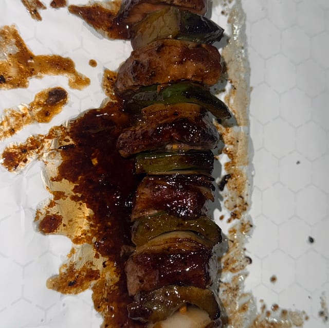 Filet Mignon Skewer.