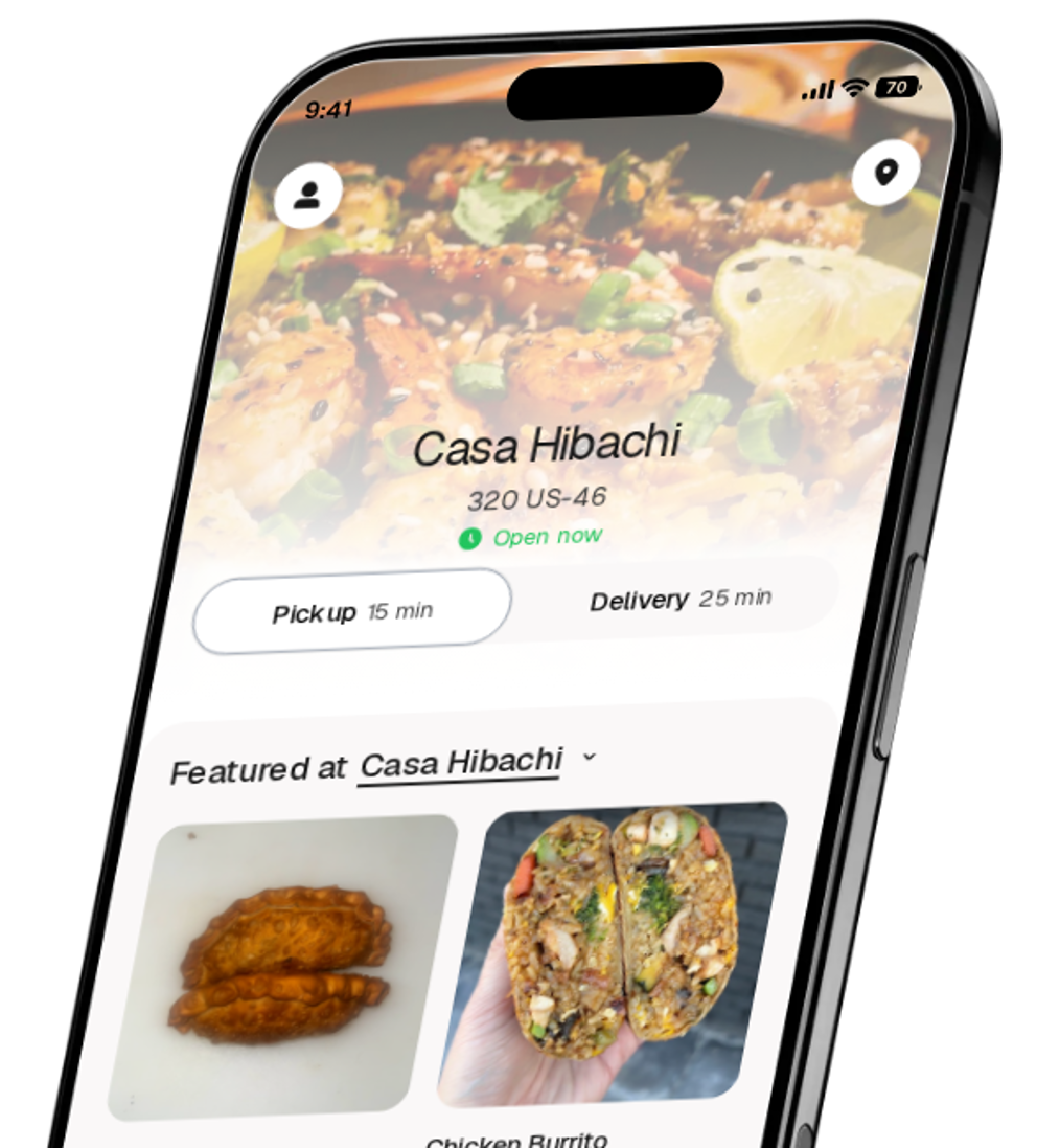 Casa Hibachi app preview