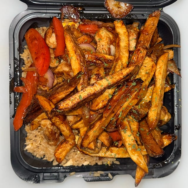 Chicken Hibachi Lomo.