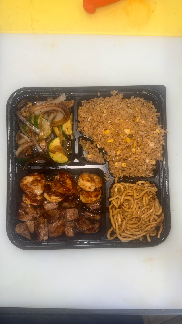 Shrimp & Filet Mignon Duo.
