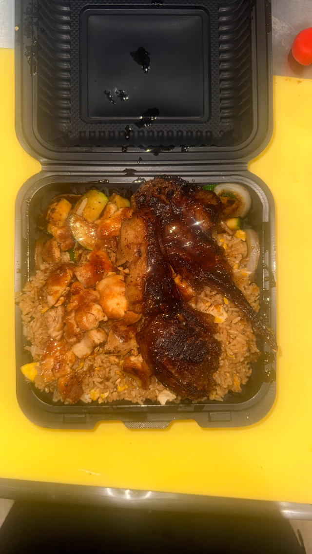 Chicken & Lamb Chops Duo.