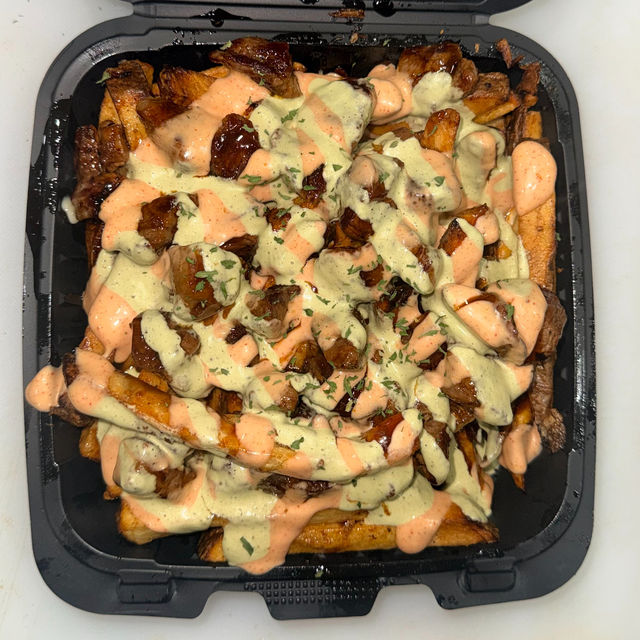 Filet Mignon Loaded Fries.